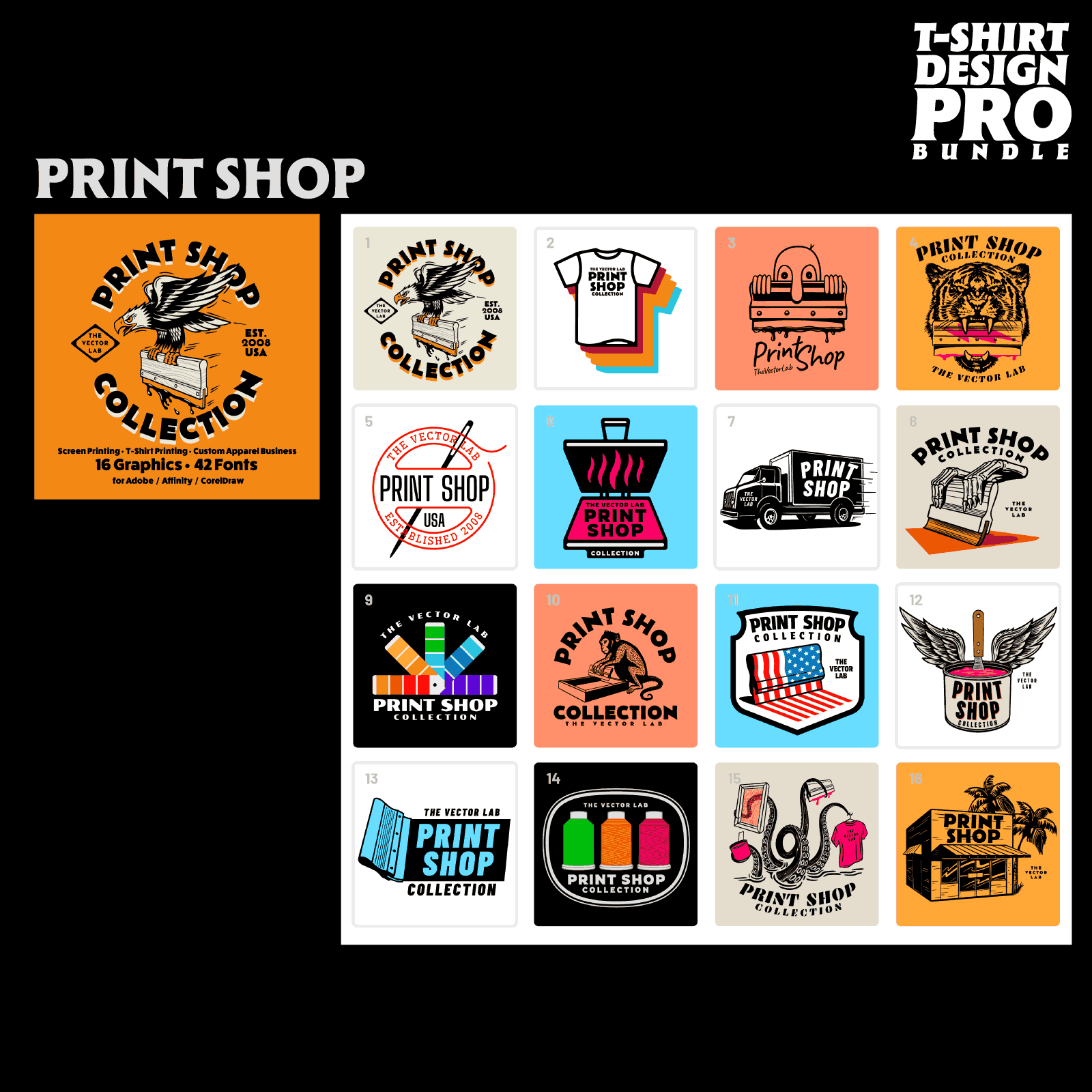 T-Shirt Design Pro Bundle