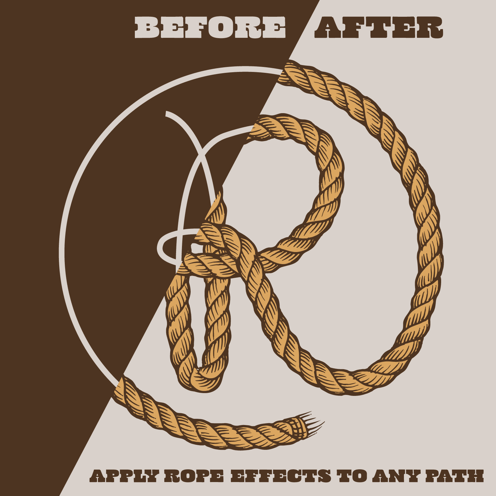 Rodeo Rope Brush