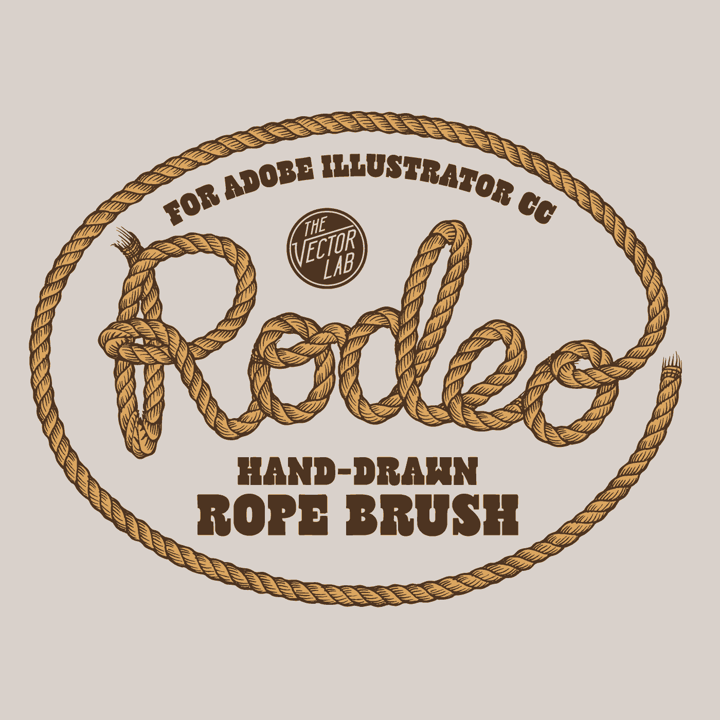 Rodeo Rope Brush