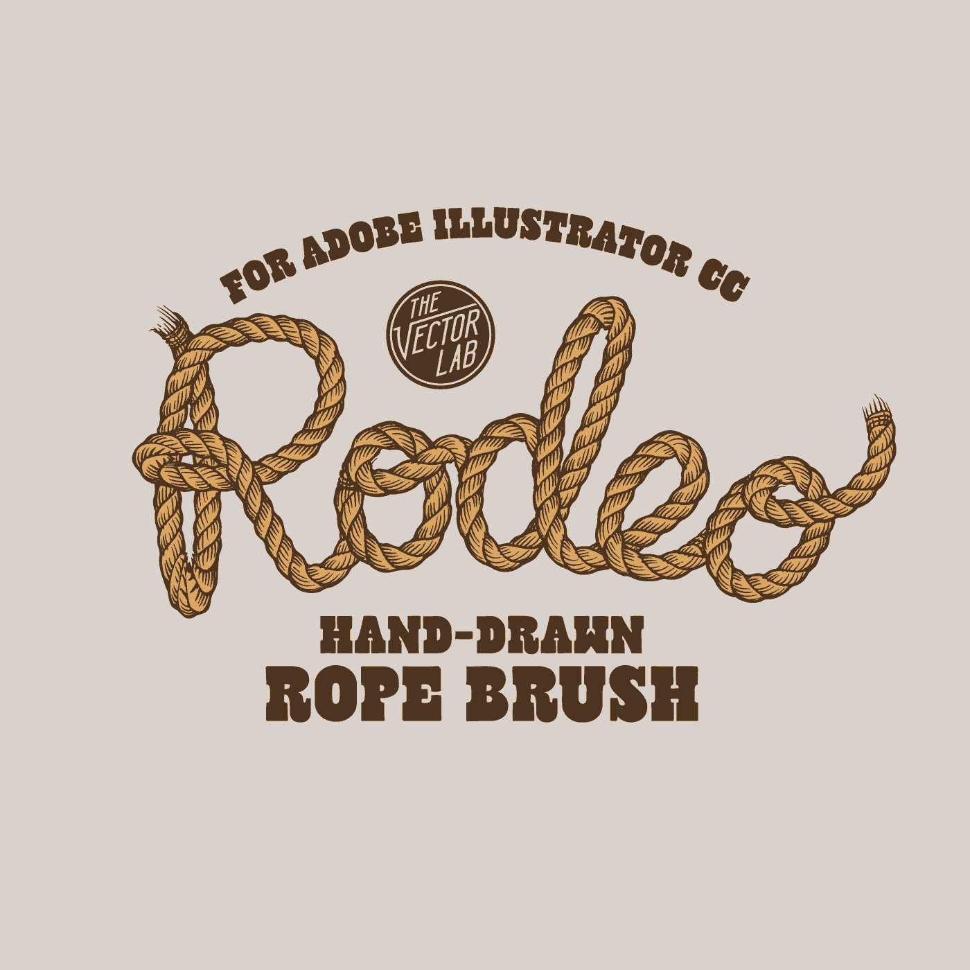 Rodeo Rope Brush