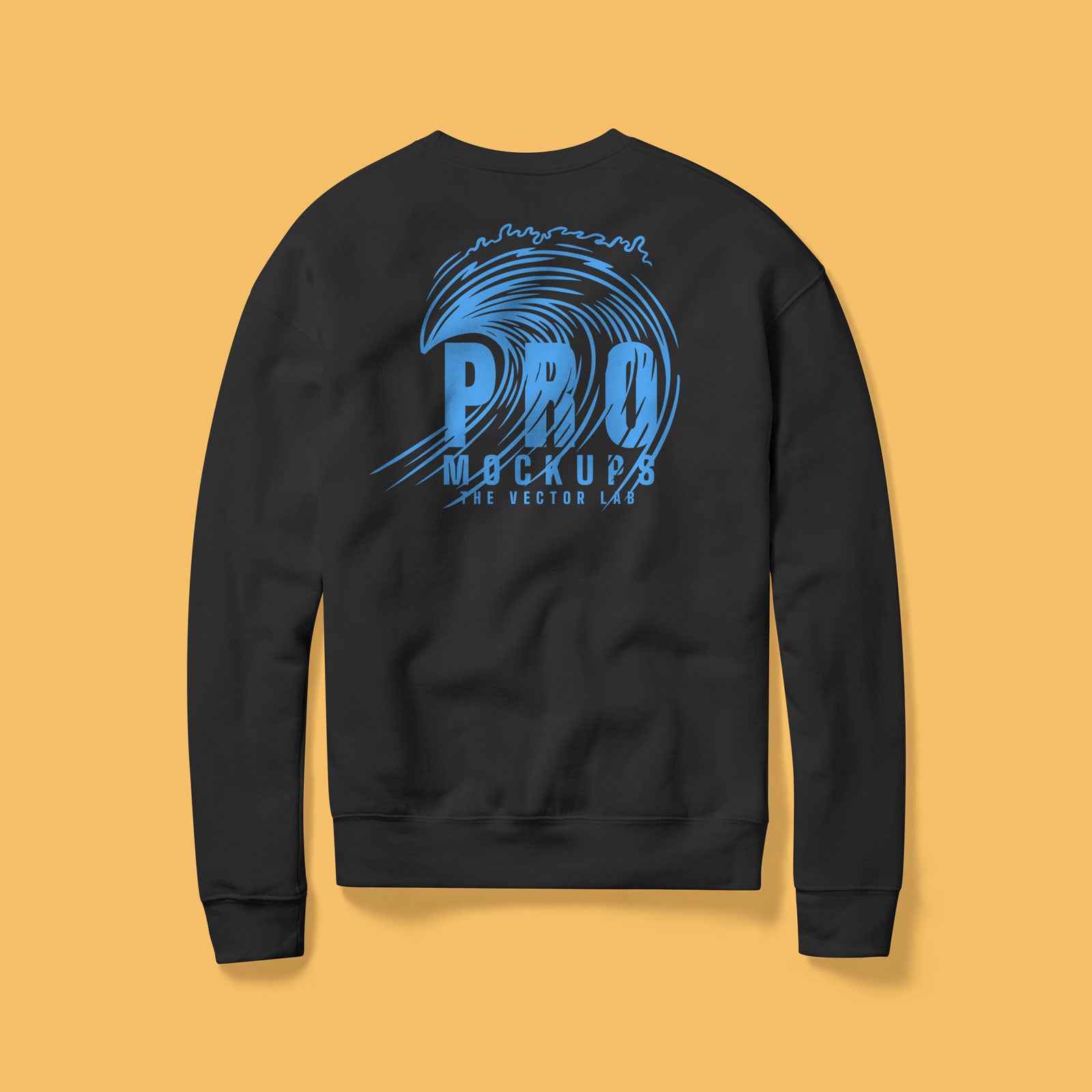 Flat Lay Crew Sweatshirt Mockups for Adobe Affinity Procreate Corel