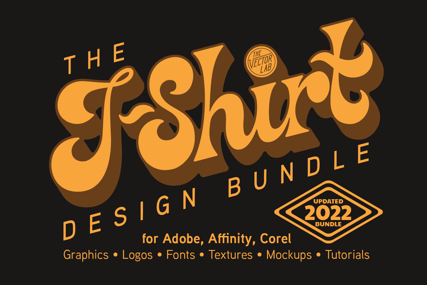 T-Shirt Design Bundle for Adobe Affinity CorelDraw