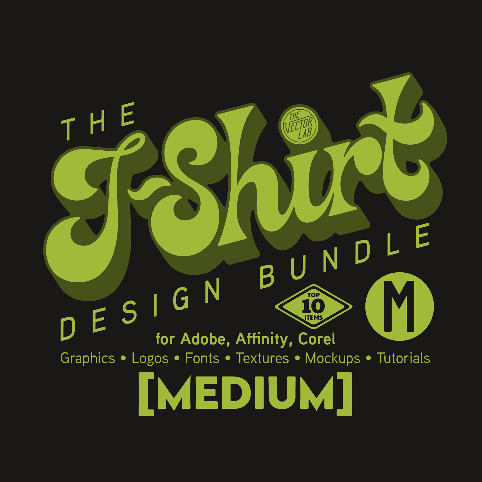 T Shirt Design Bundle M TheVectorLab