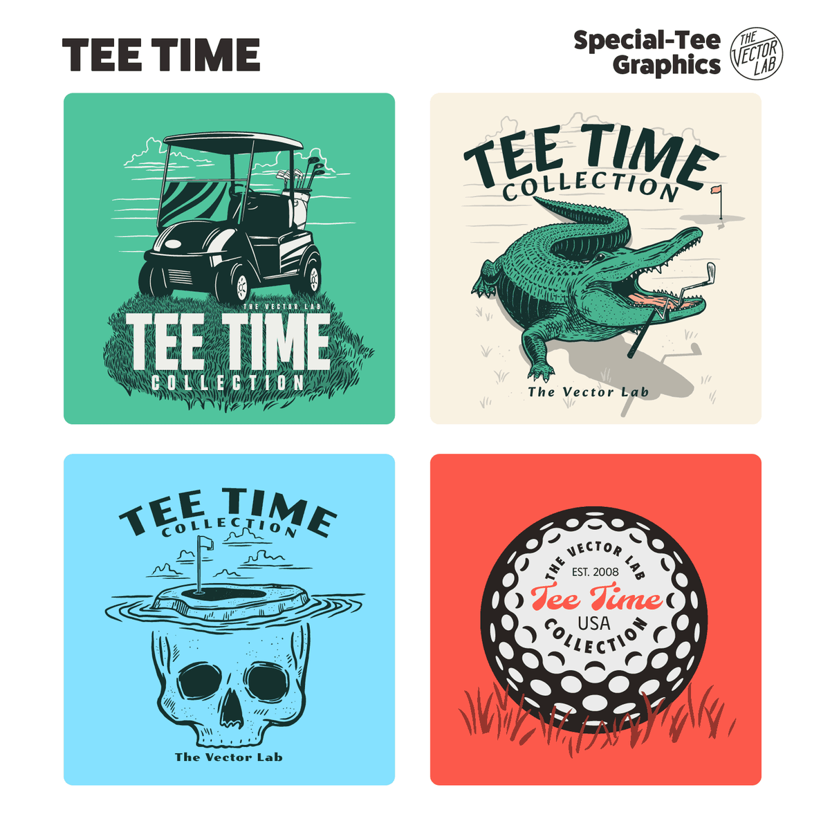 Tee Time - TheVectorLab