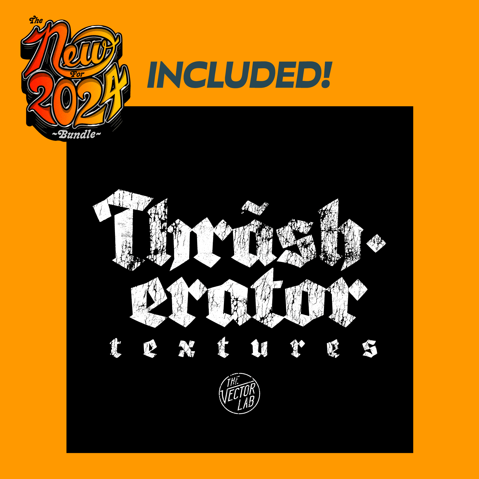Thrasherator vintage t-shirt textures