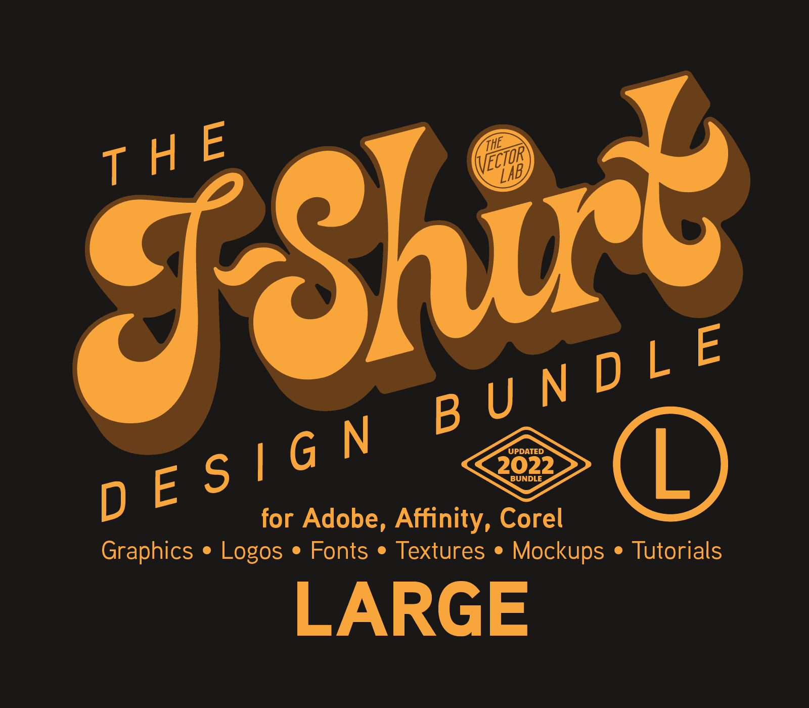 T-Shirt Design Bundle - Large