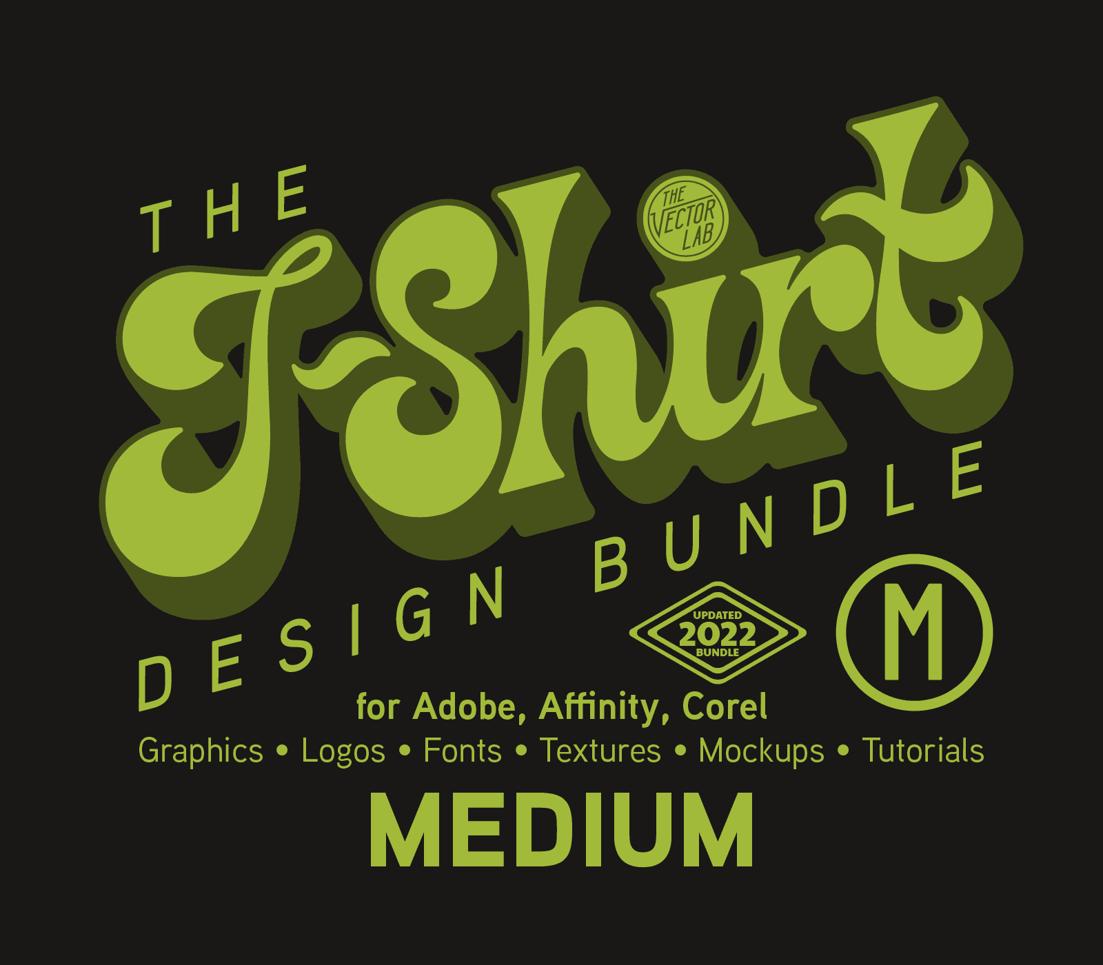T-Shirt Design Bundle - Medium