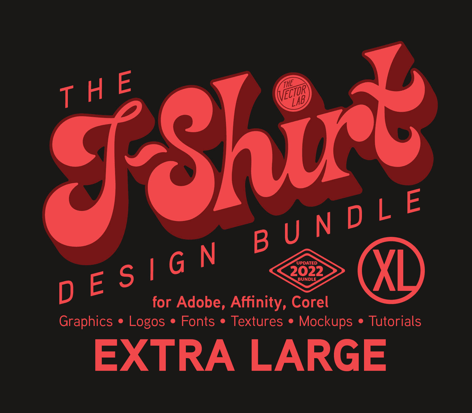 T-Shirt Design Bundle XL