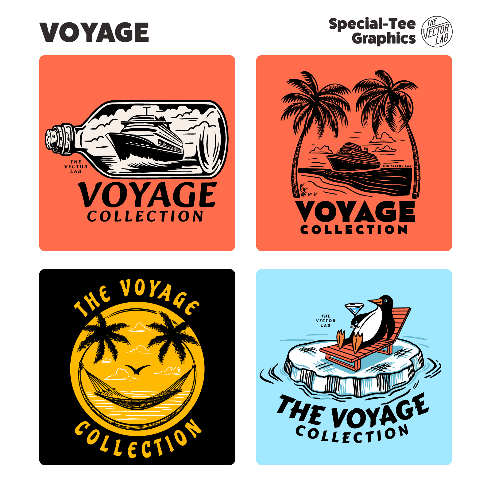 Voyage Nautical Graphic Logo Templates