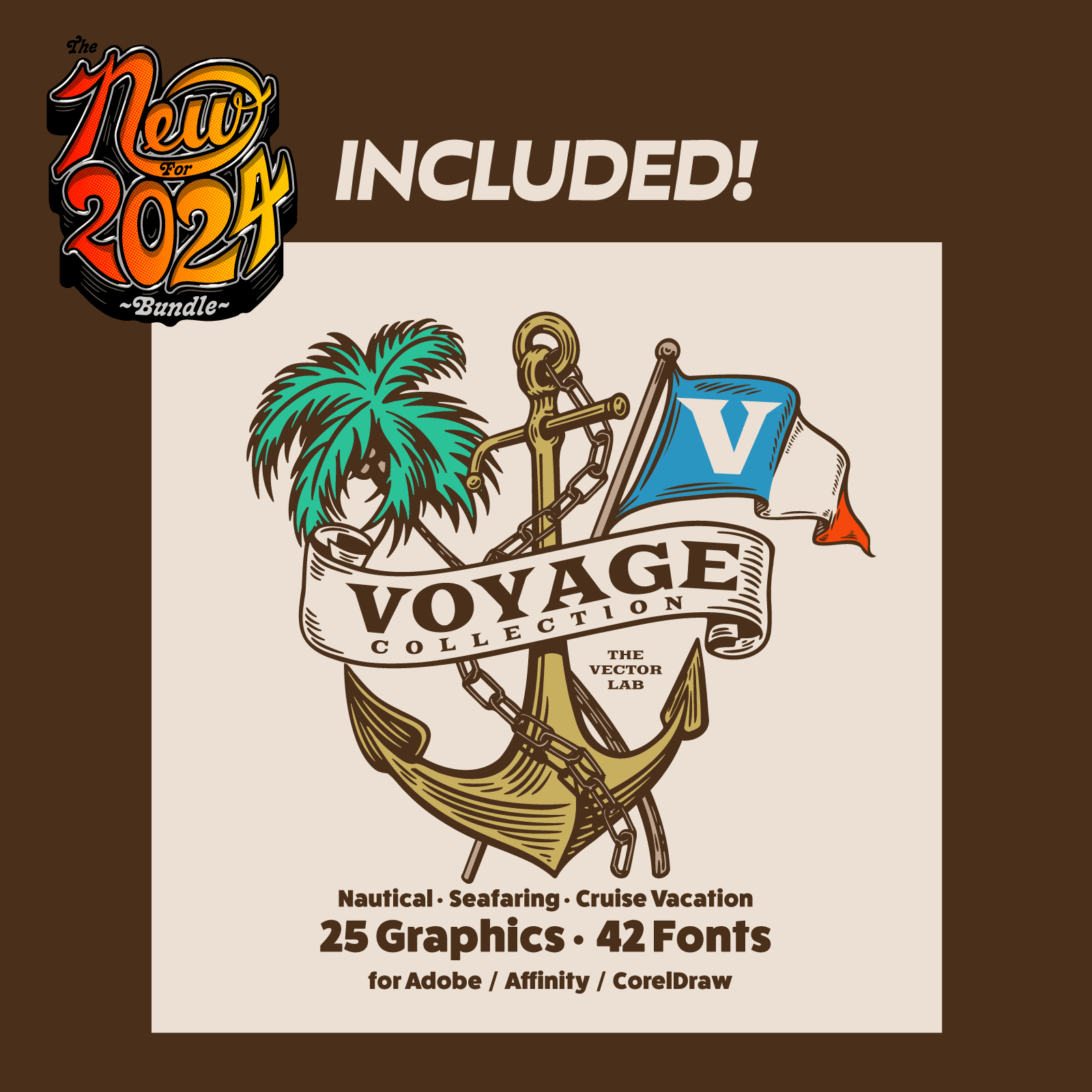 Voyage Nautical Graphic Logo Templates