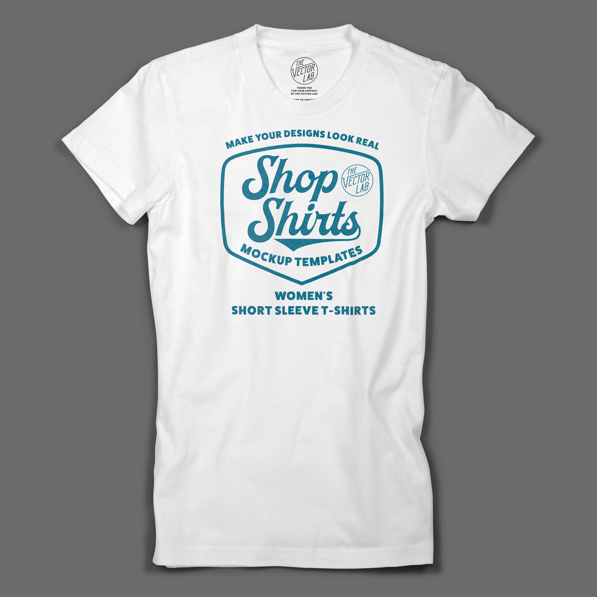 Shop Shirts: Women's T-Shirt Mockup Templates