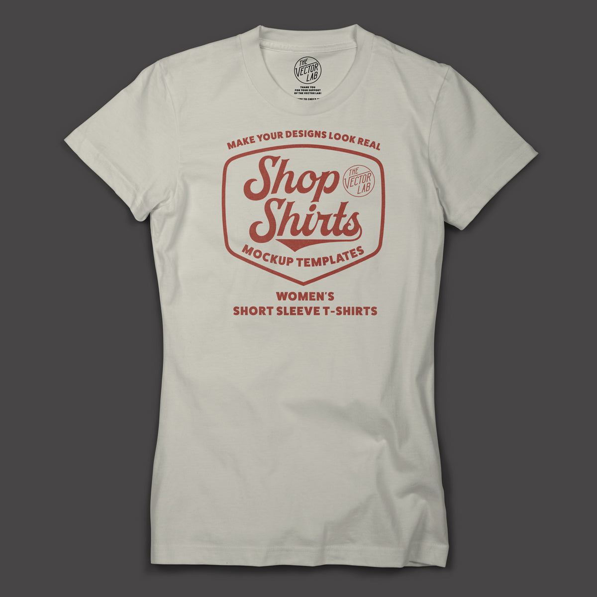 Shop Shirts: Women's T-Shirt Mockup Templates for Photoshop