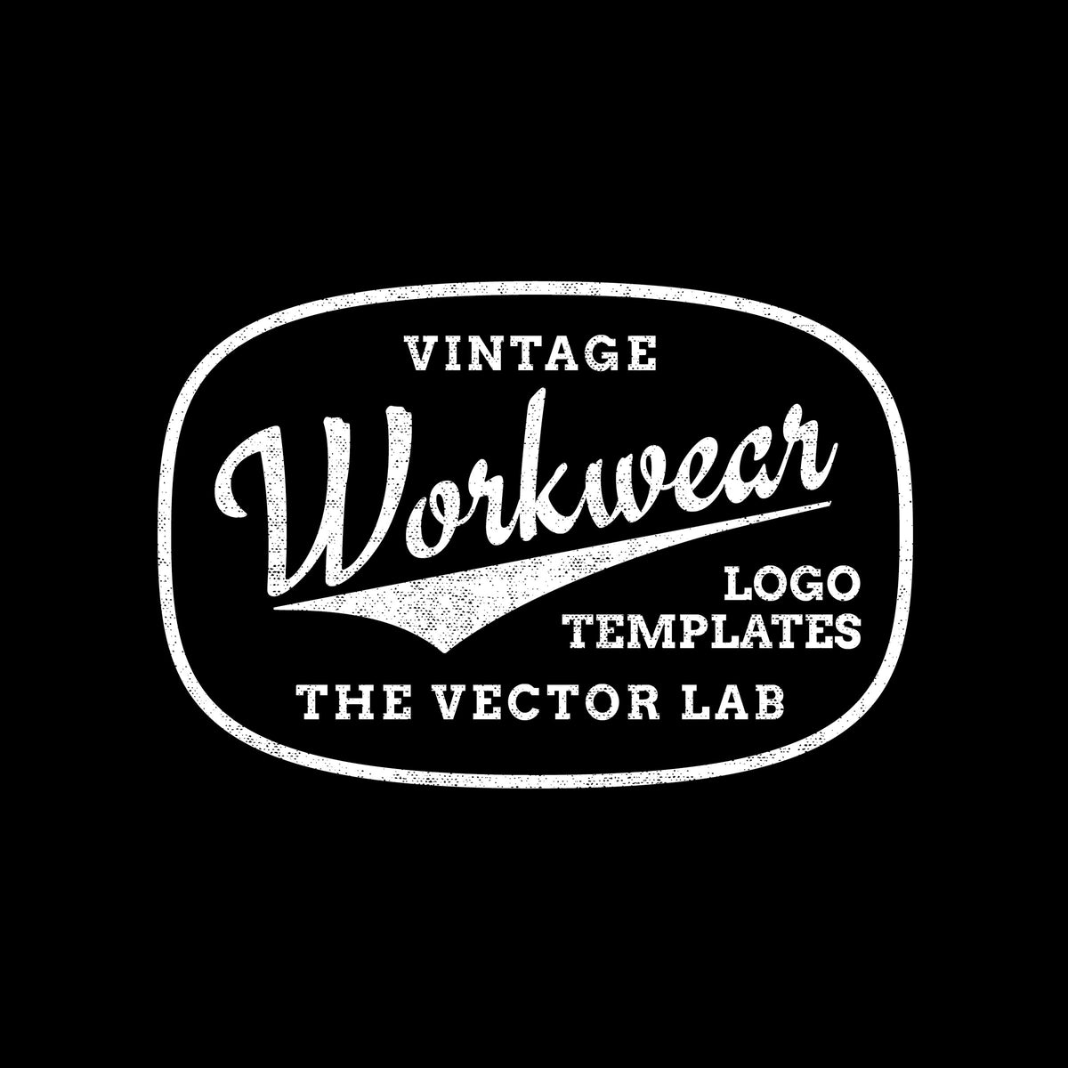 Vintage Workwear Logo Templates for Photoshop and Illustrator