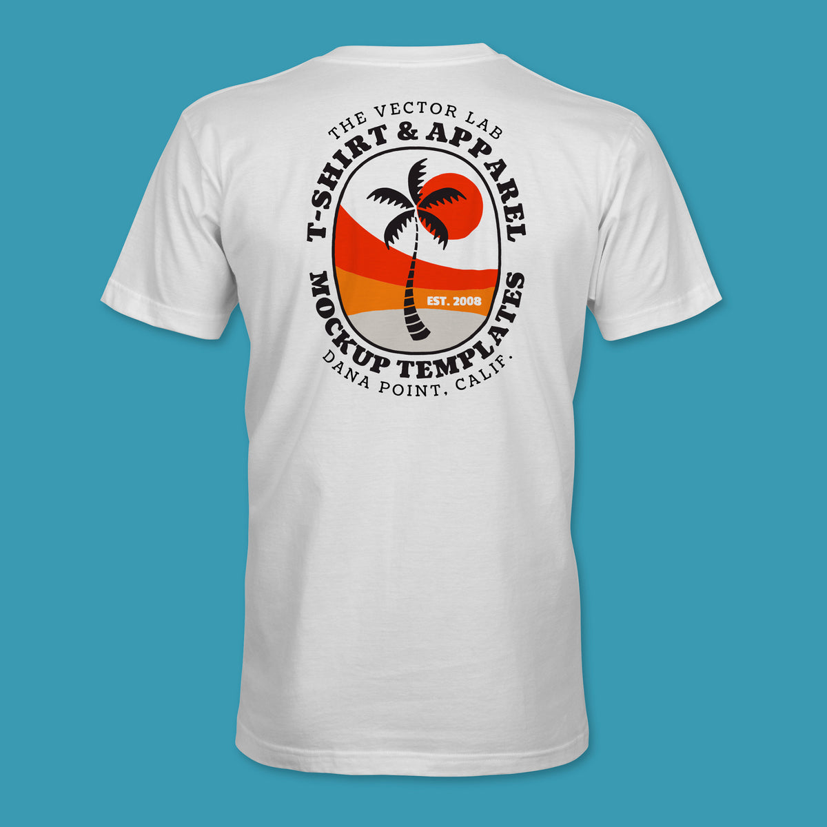 Men's T-Shirt Mockup Templates for Photoshop and Illustrator