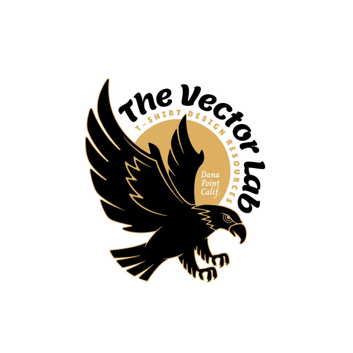 Wildlife Eagle Graphic and Logo Template for Photoshop and Illustrator