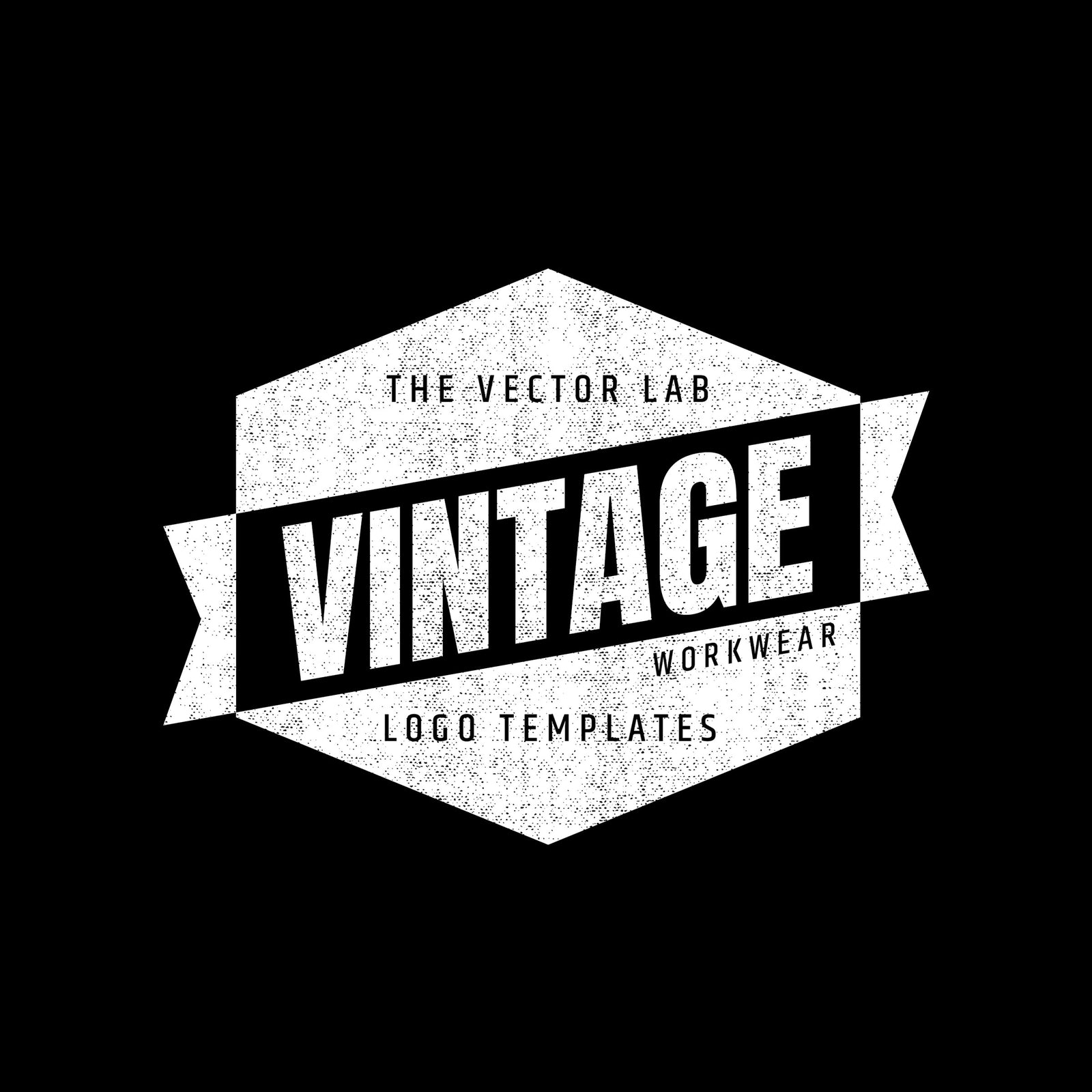 Vintage Workwear Logo Templates for Photoshop and Illustrator