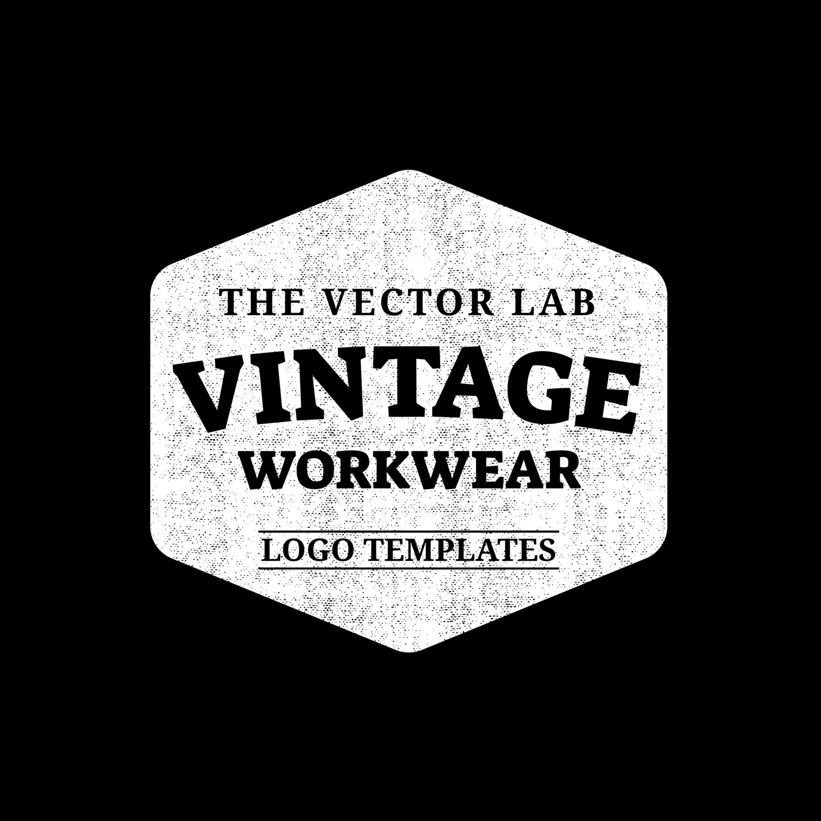 Vintage Workwear Logo Templates for Photoshop and Illustrator