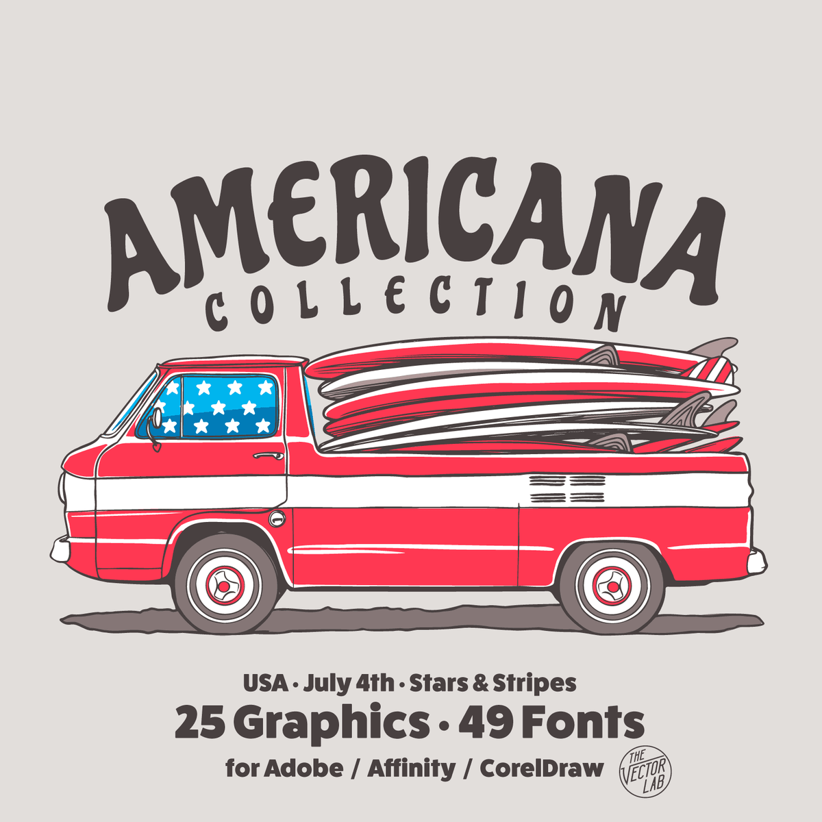 Americana Graphic Logo Templates