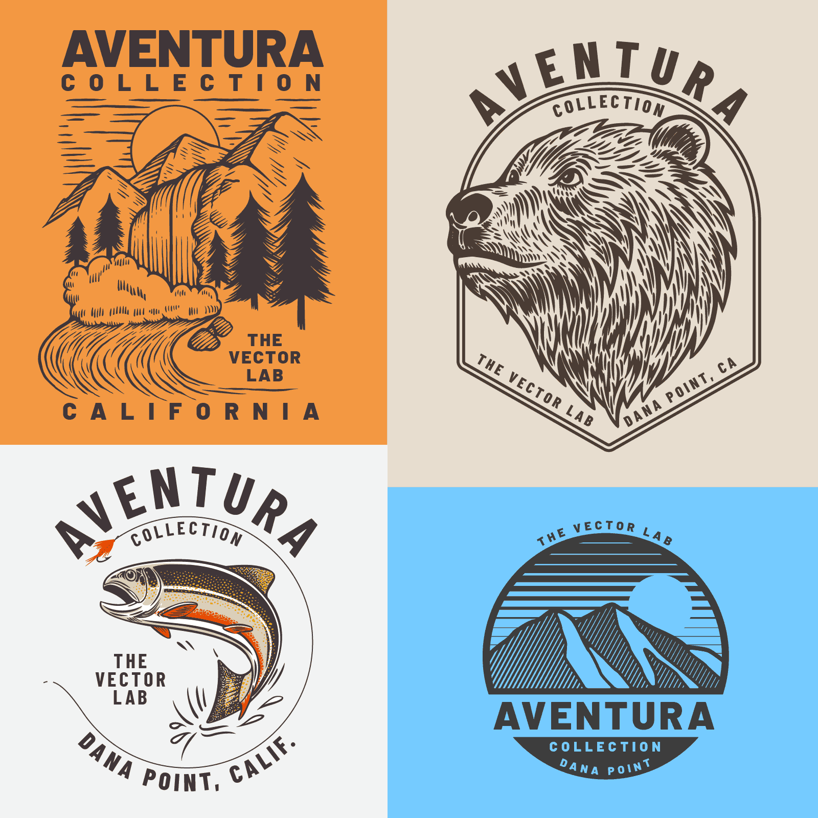 Aventura - Outdoors Graphics for Adobe, Affinity, CorelDraw