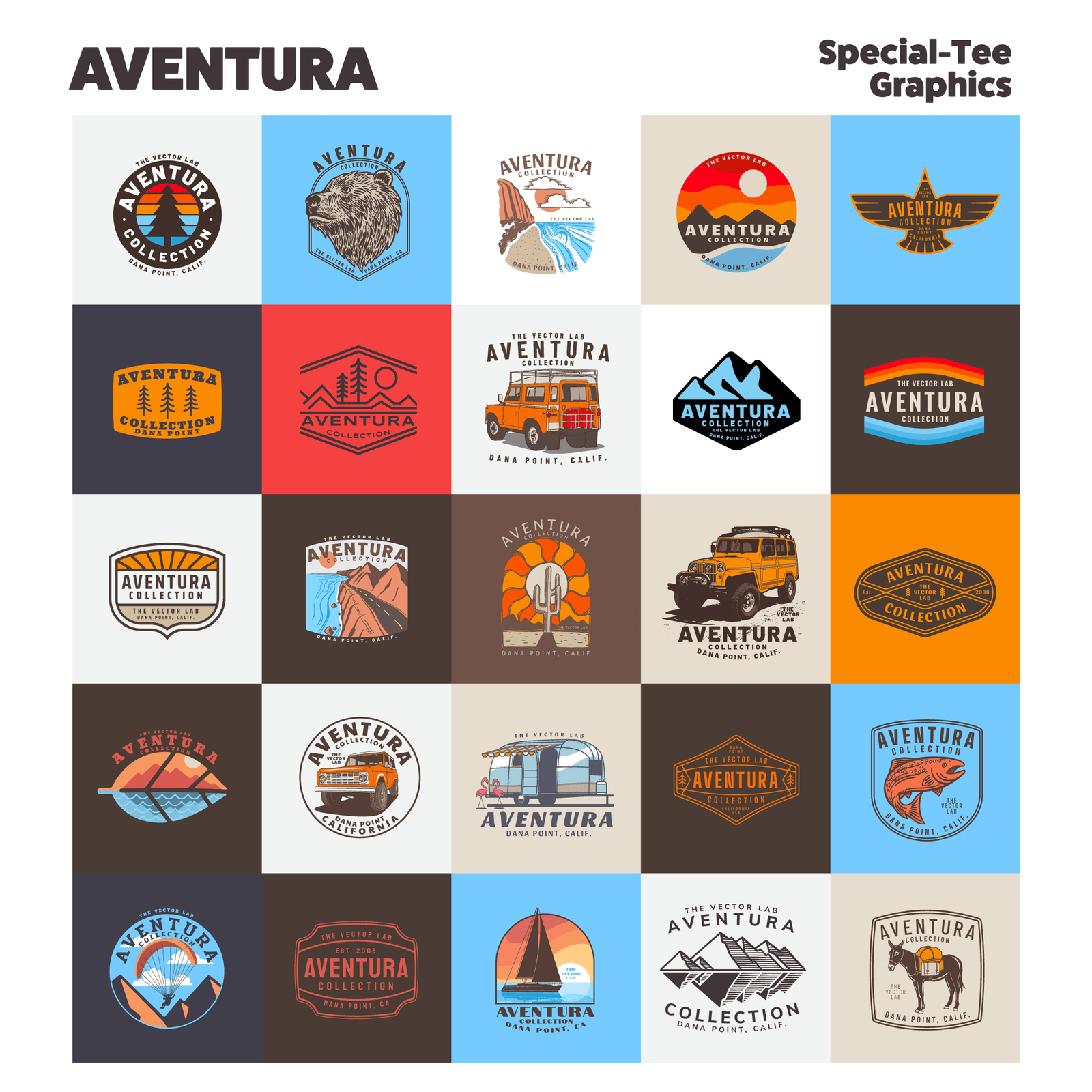 Aventura - Outdoors Graphics for Adobe, Affinity, CorelDraw