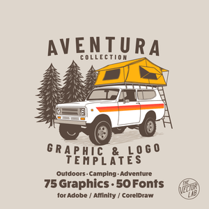 Aventura - Outdoors Graphics for Adobe, Affinity, CorelDraw