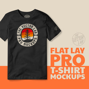 Flat Lay Pro T-Shirt Mockups