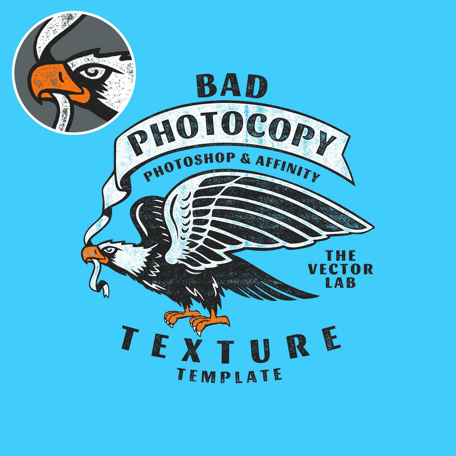 Bad Photocopy Texture Template