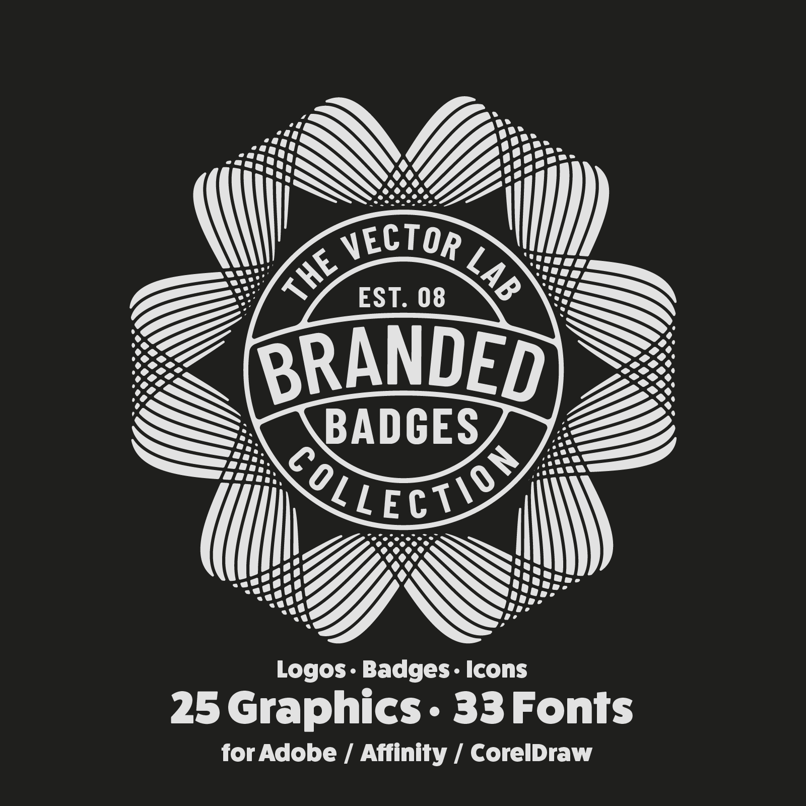 Branded Badges - Graphic Logo Templates