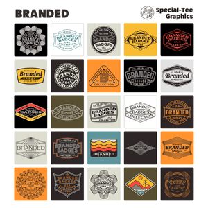 Branded Badges Graphic Logo Templates