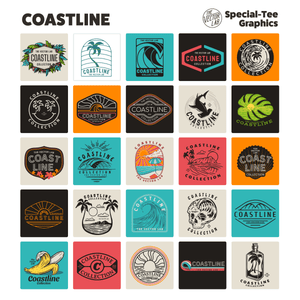 Coastline Graphic Logo Templates