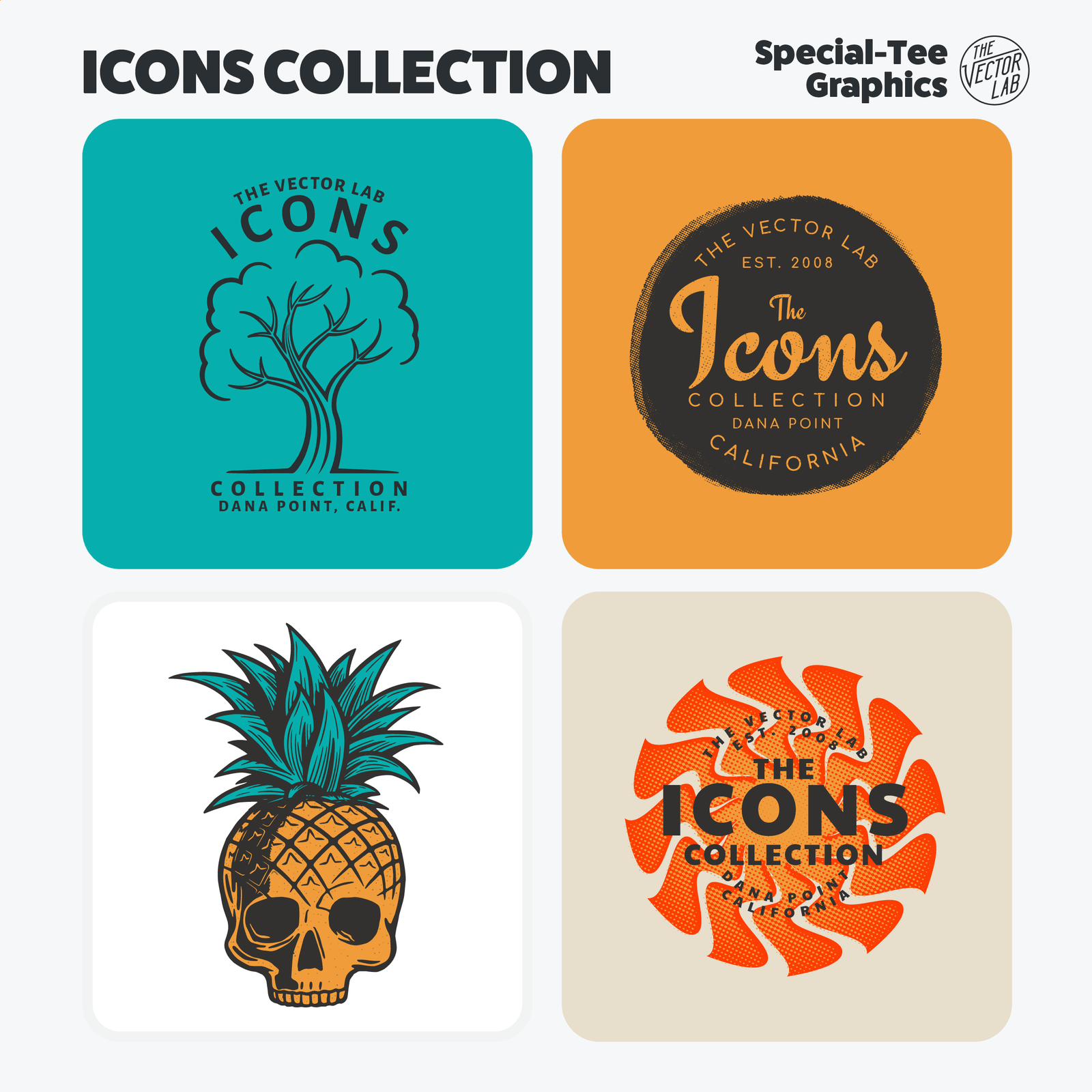 Icons Graphic & Logo Templates for Adobe, Affinity, and CorelDraw