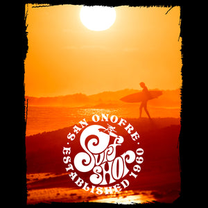 San Onofre Surf Shop - Distressed Border Automator for Photoshop by TheVectorLab