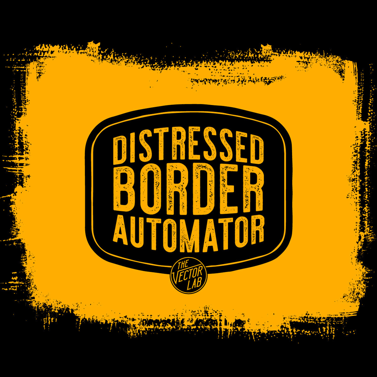Distressed Border Automator - TheVectorLab