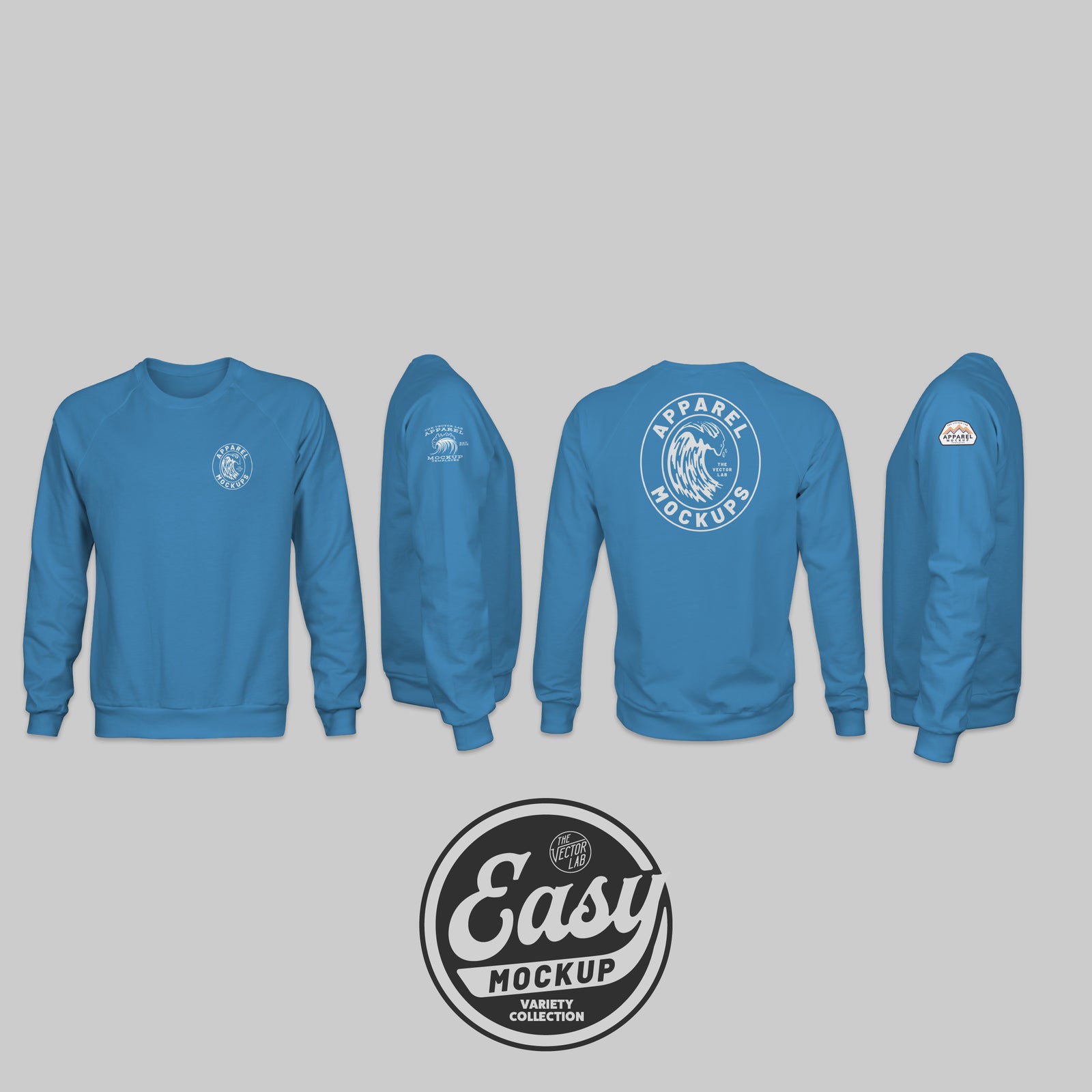 Easy Mockup - Sweatshirt Apparel Templates