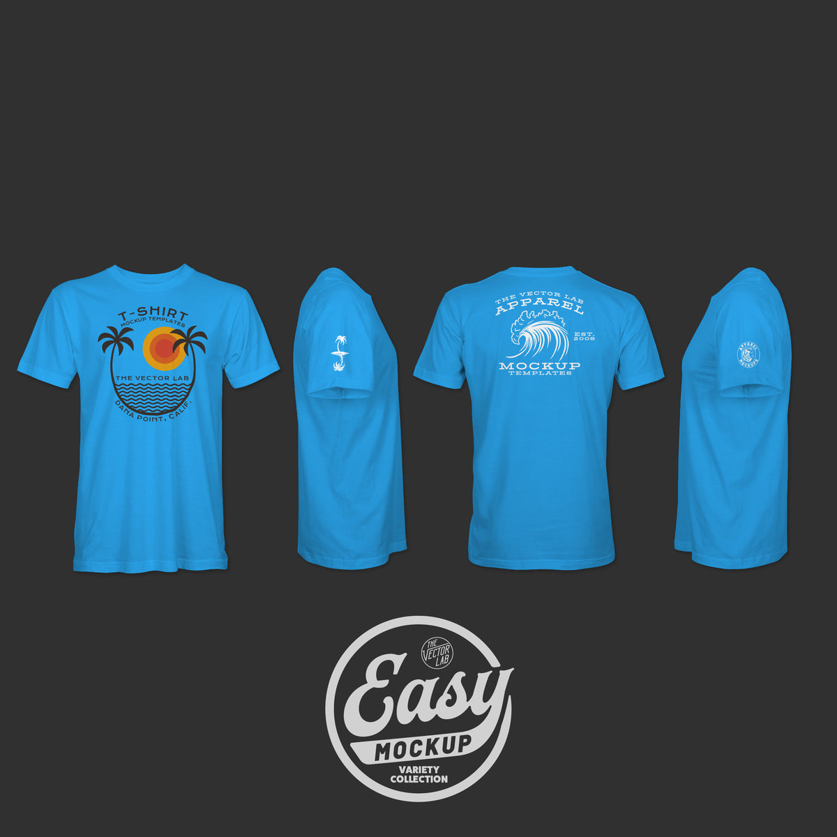Easy Mockup - T-Shirt Apparel Templates