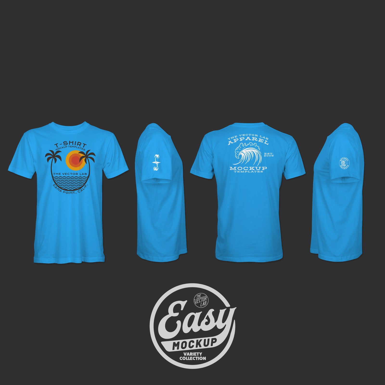 Easy Mockup - T-Shirt Apparel Templates