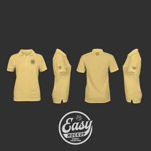 Easy Mockup - Polo Shirt Apparel Templates