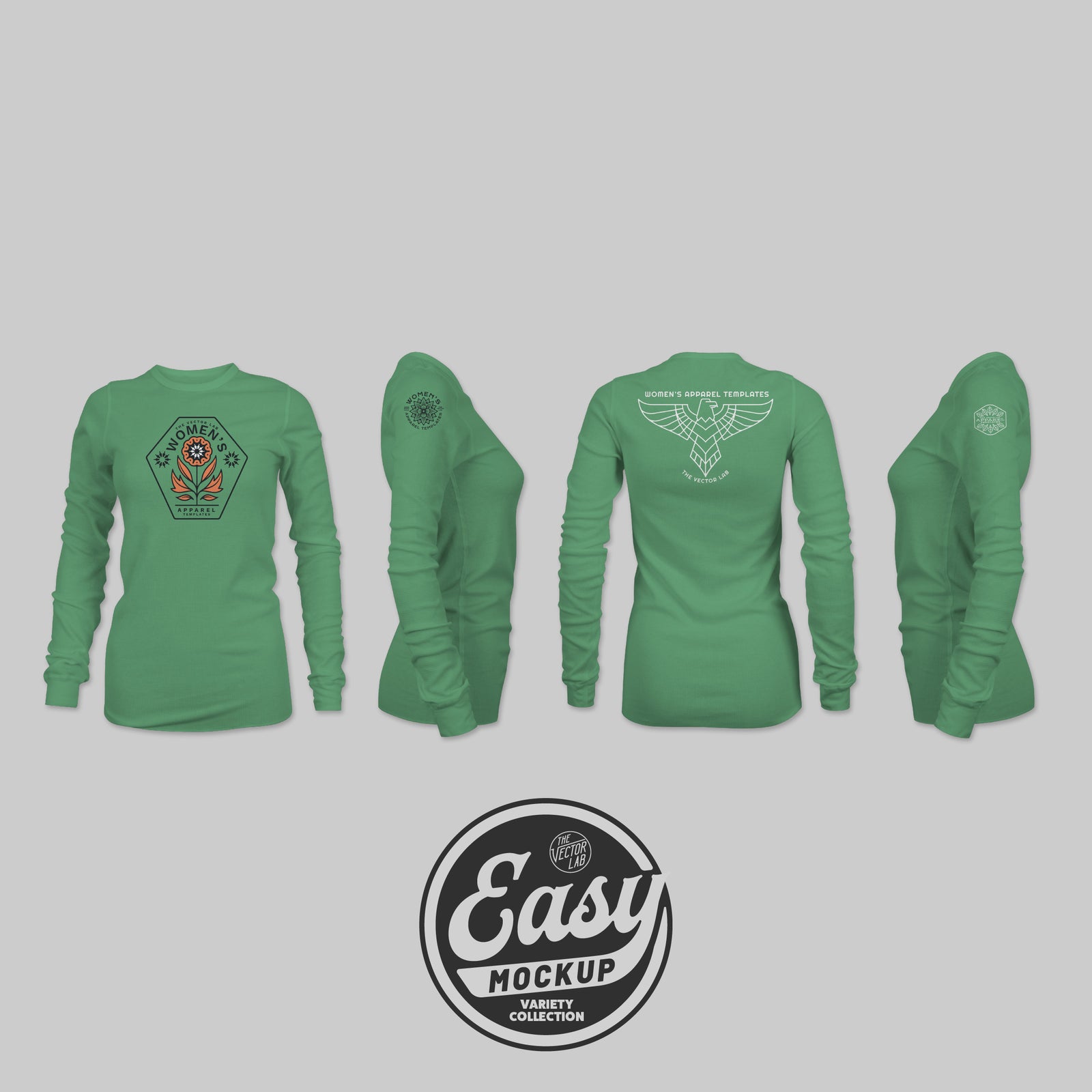 Easy Mockup - Thermal Apparel Templates