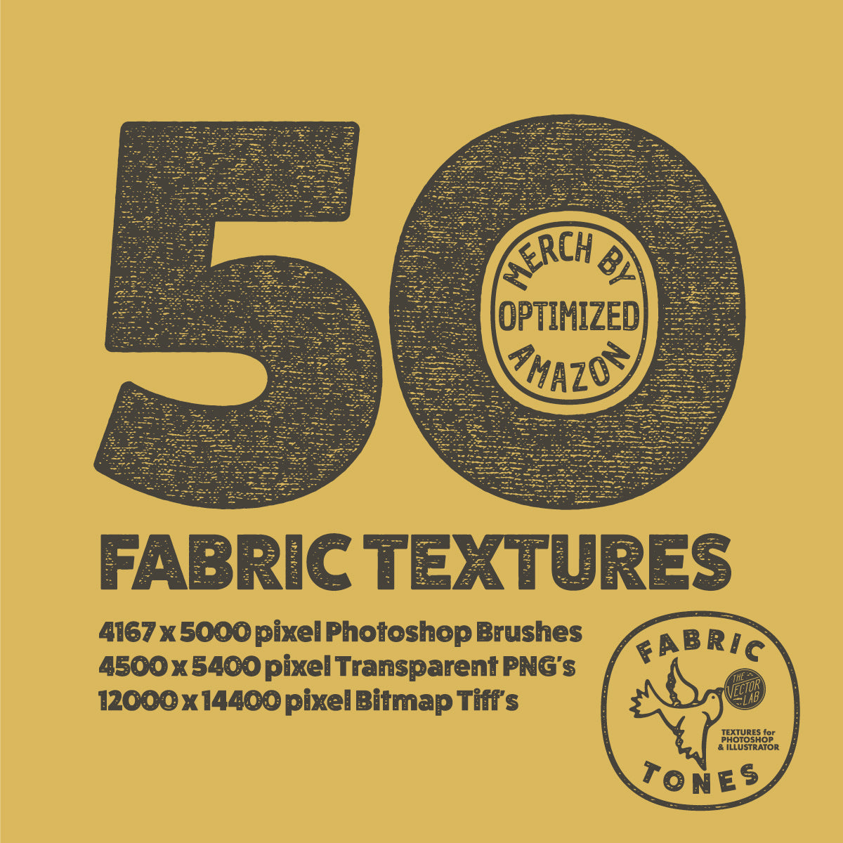 Fabric Tones Textures for Photoshop and Illustrator