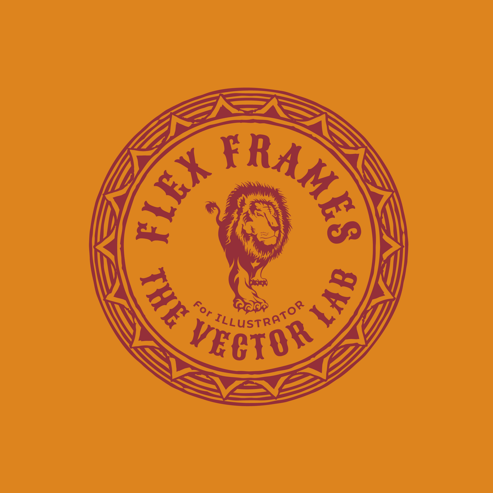 Flex Frames for Illustrator - Apply detailed border designs in a single click. 