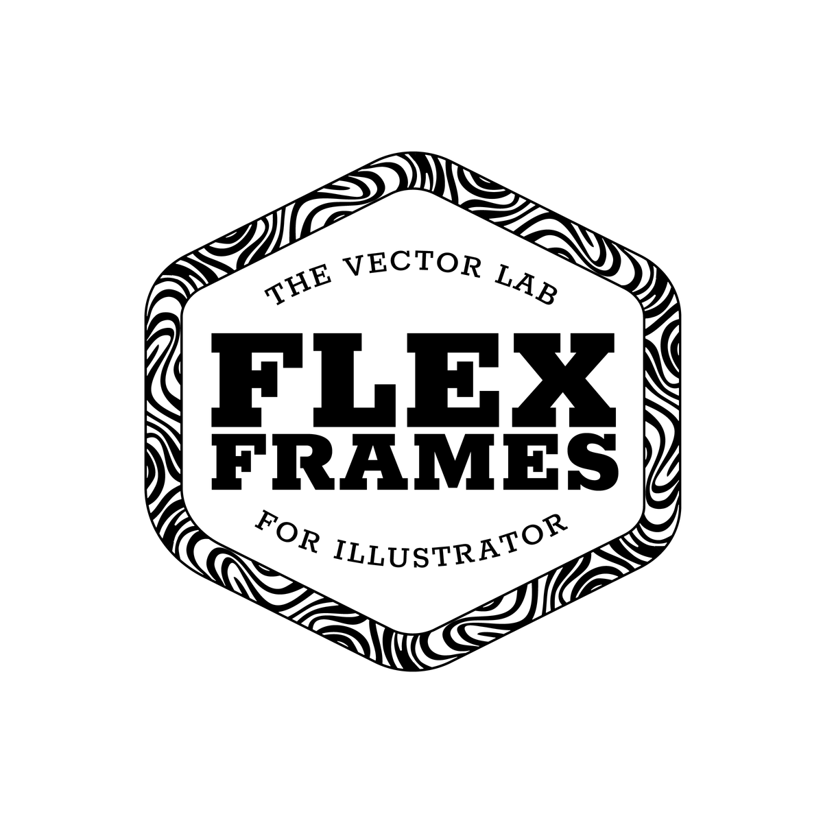 Flex Frames for Illustrator - Apply detailed border designs in a single click. 