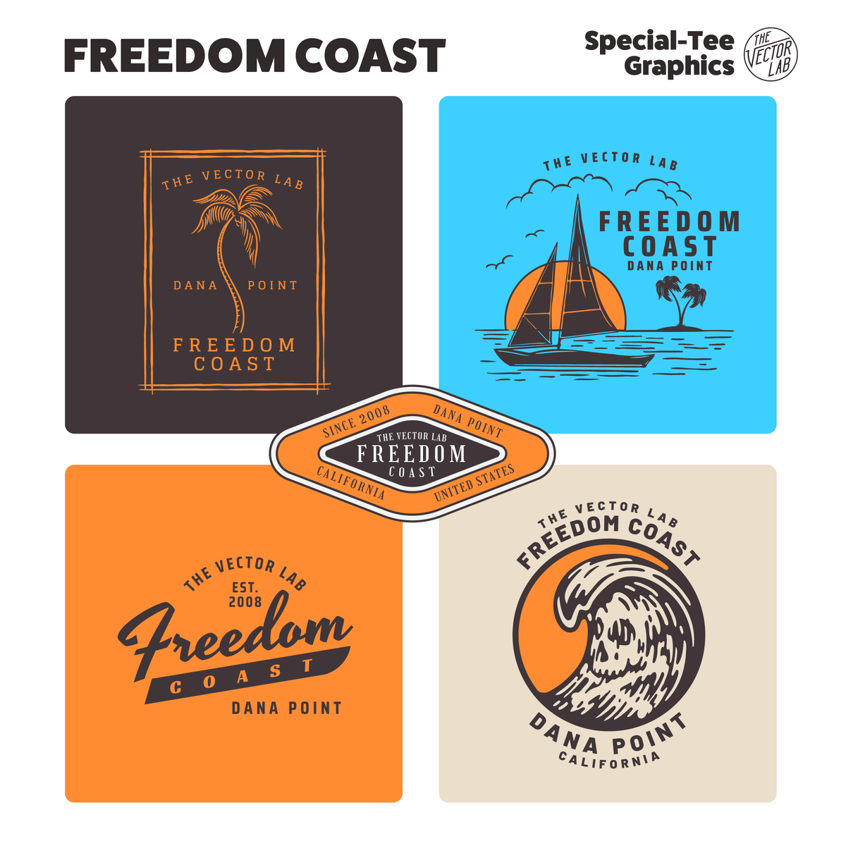 Freedom Coast - TheVectorLab