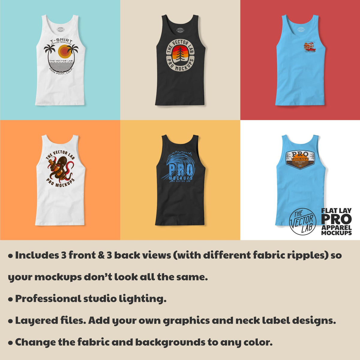 Tank Top Mockup Templates