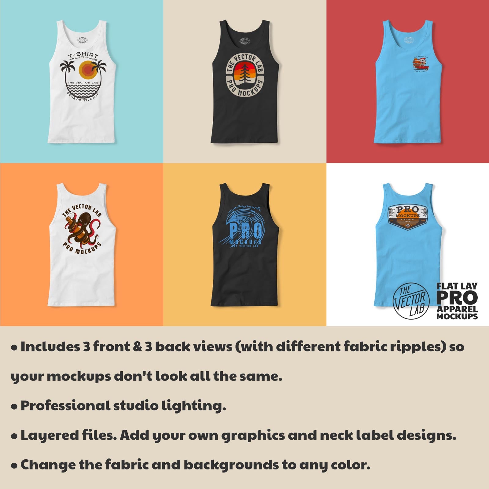 Tank Top Mockup Templates
