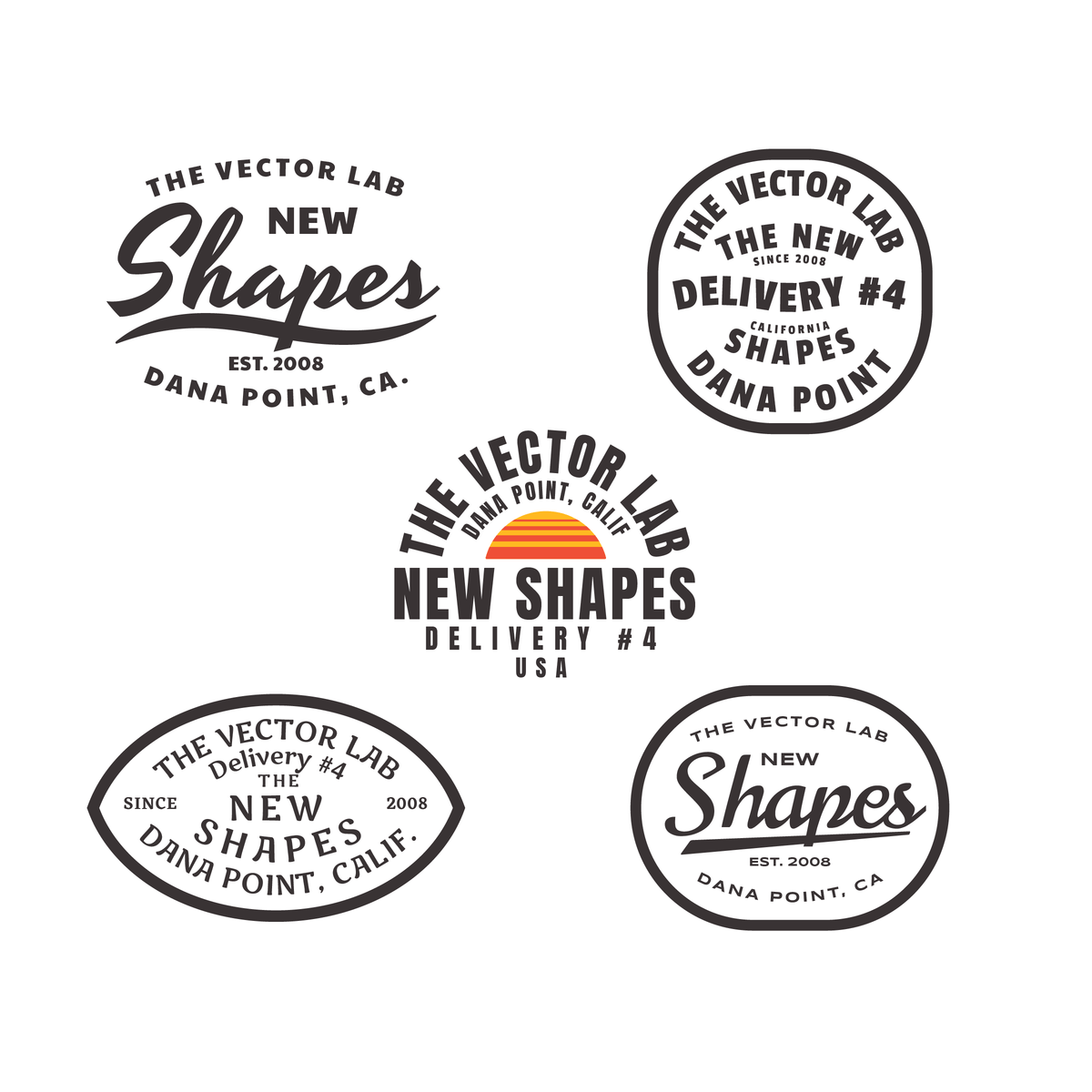 Graphic and Logo Bundle Vol 2 for Adobe Illustrator and Photoshop