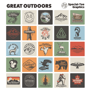 Great Outdoors Graphic Logo Templates Adobe Affinity CorelDraw