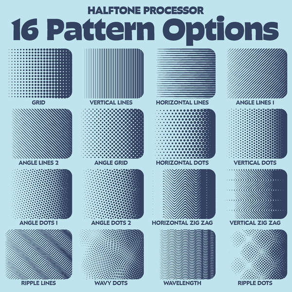Halftone Computer Halftone Processor - TheVectorLab