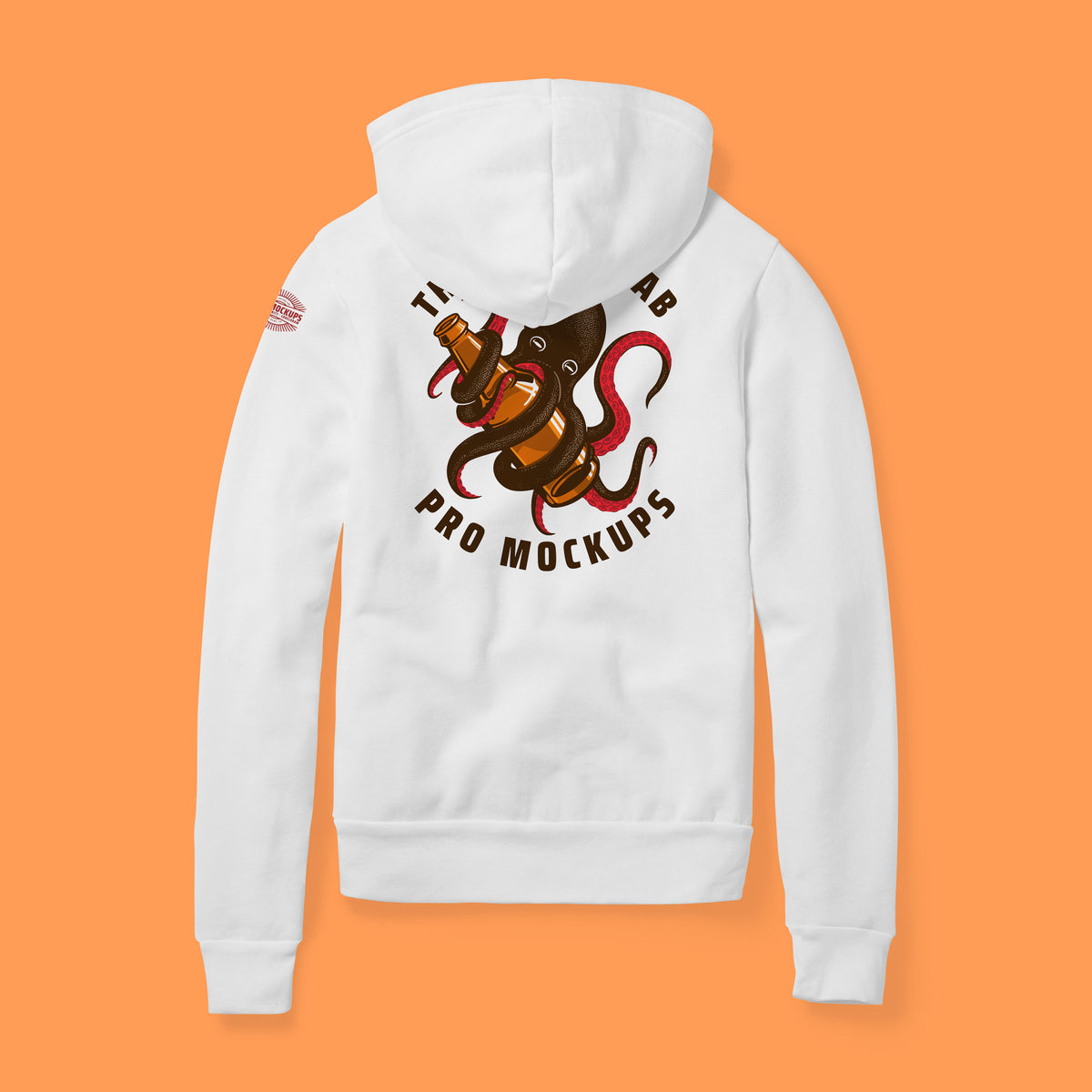 Flat Lay Pro Pullover Hoodie Mockups