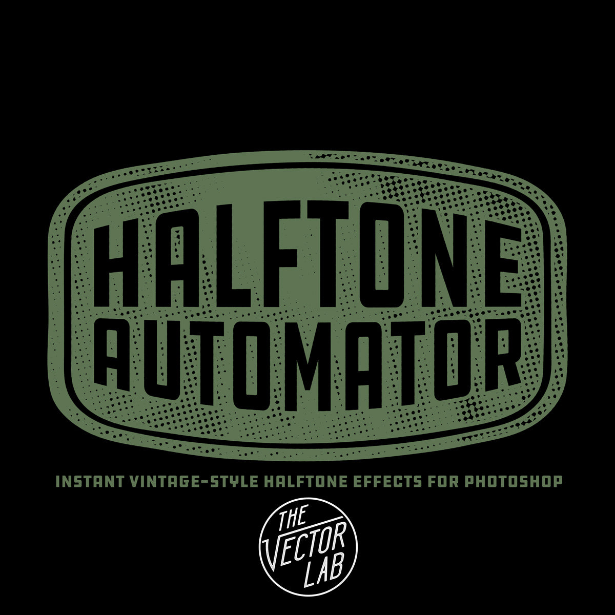 Halftone Automator - Instant Vintage-Style Effects for Photoshop