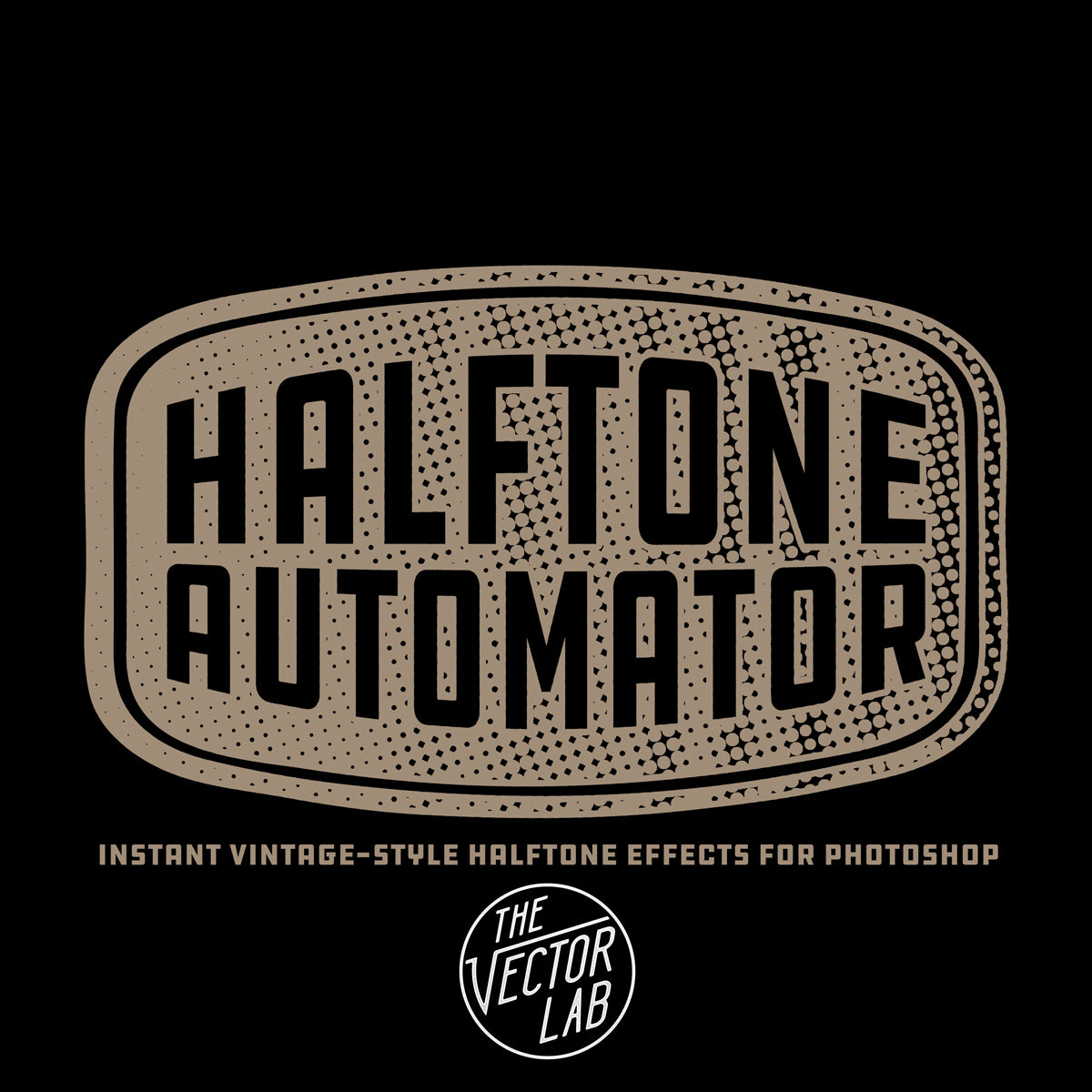 Halftone Automator - Instant Vintage-Style Effects for Photoshop